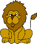 animated lion